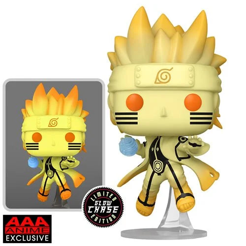 Funko POP! #1465 Naruto Shippuden Naruto Uzumaki Kurama Link Mode [AAA Anime Exclusive]