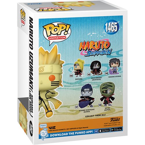 Funko POP! #1465 Naruto Shippuden Naruto Uzumaki Kurama Link Mode [AAA Anime Exclusive]