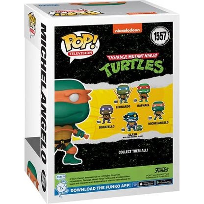 Funko POP! #1557 TMNT Michelangelo with Nunchucks PREORDER