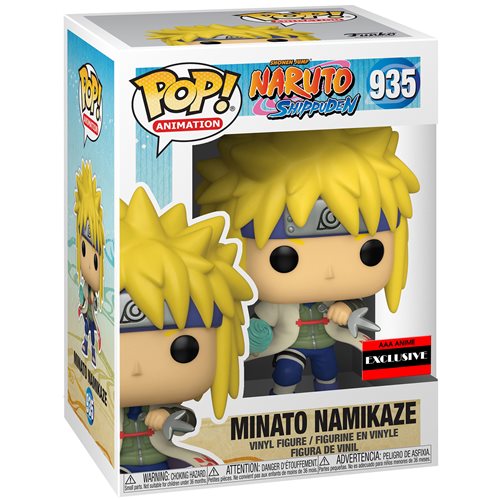 Funko POP! #935 Naruto Shippuden Minato Namikaze Rasengan (Glow in the Dark) [AAA Exclusive]