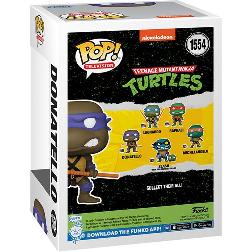 Funko POP! #1554 TMNT Donatello with Bo-Staff PREORDER