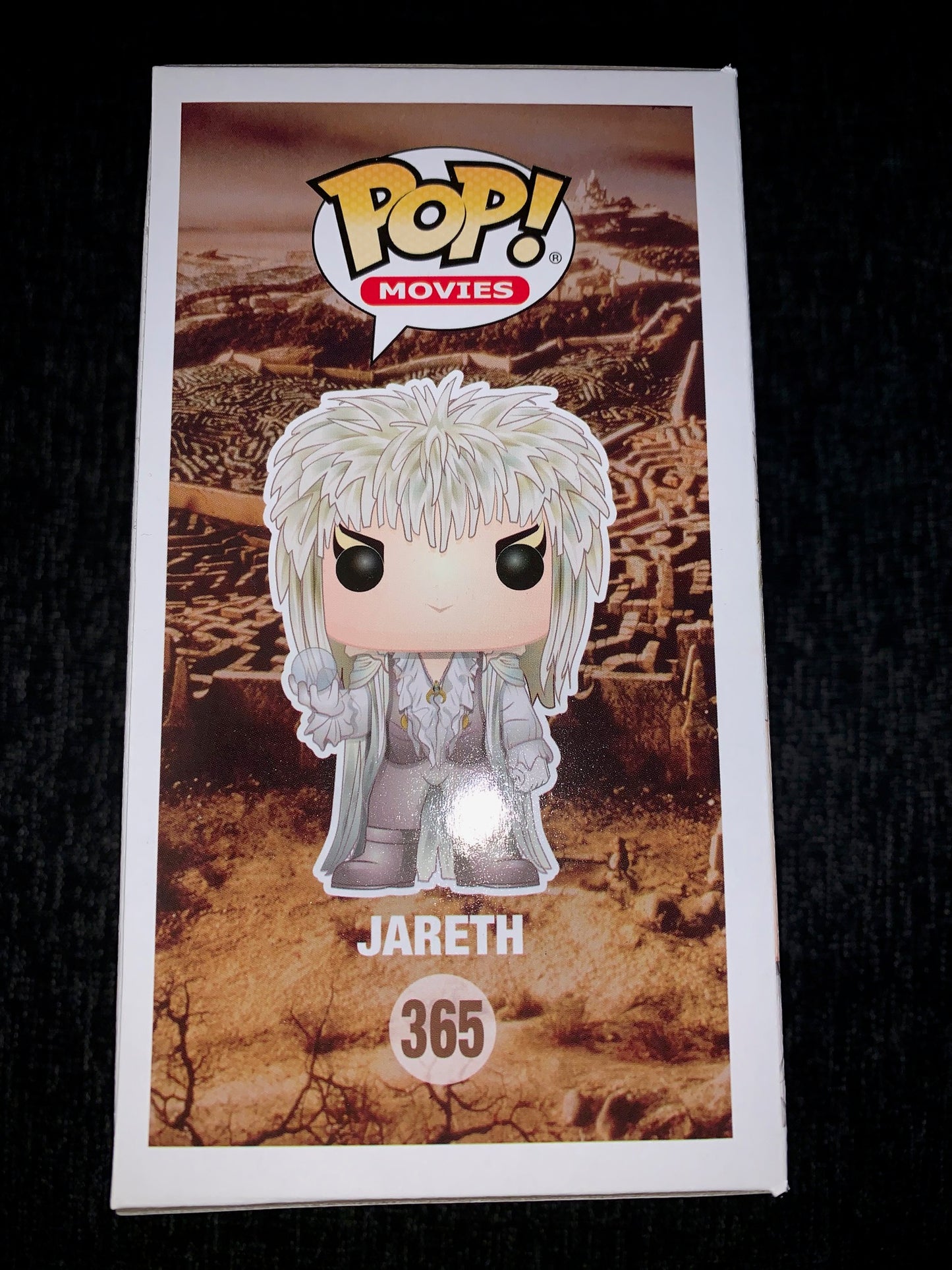 Funko POP! #365 Jim Henson's Labyrinth Jareth [Hot Topic Exclusive] *Missing Sticker*