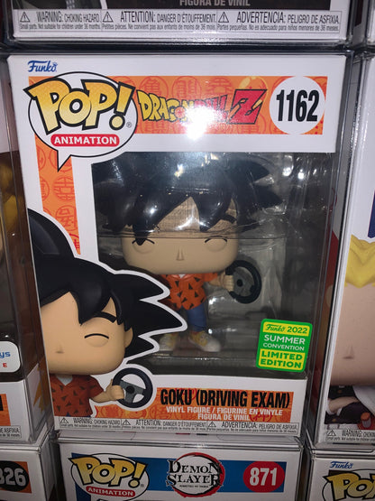 Funko POP! #1162 Dragonball Z Goku [Driving Exam) (2022 Summer Convention]