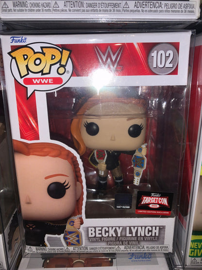 Funko POP! #102 WWE Becky Lynch [Targetcon 2022]