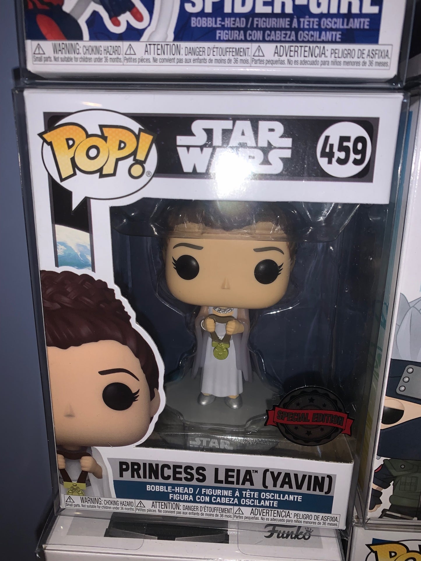 Funko POP! #459 Star Wars Princess Leia (Yavin) [Special Edition]