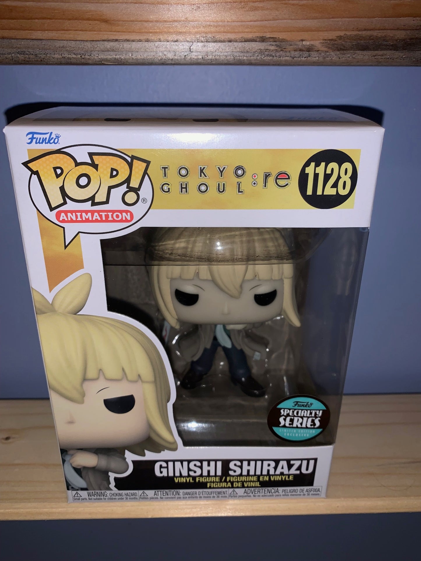 Funko POP! #1128 Tokyo Ghoul : re Ginshi Shirazu [Specialty Series]