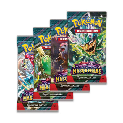 Pokémon TCG Scarlet & Violet - Twilight Masquerade Booster Packs (5 Packs)