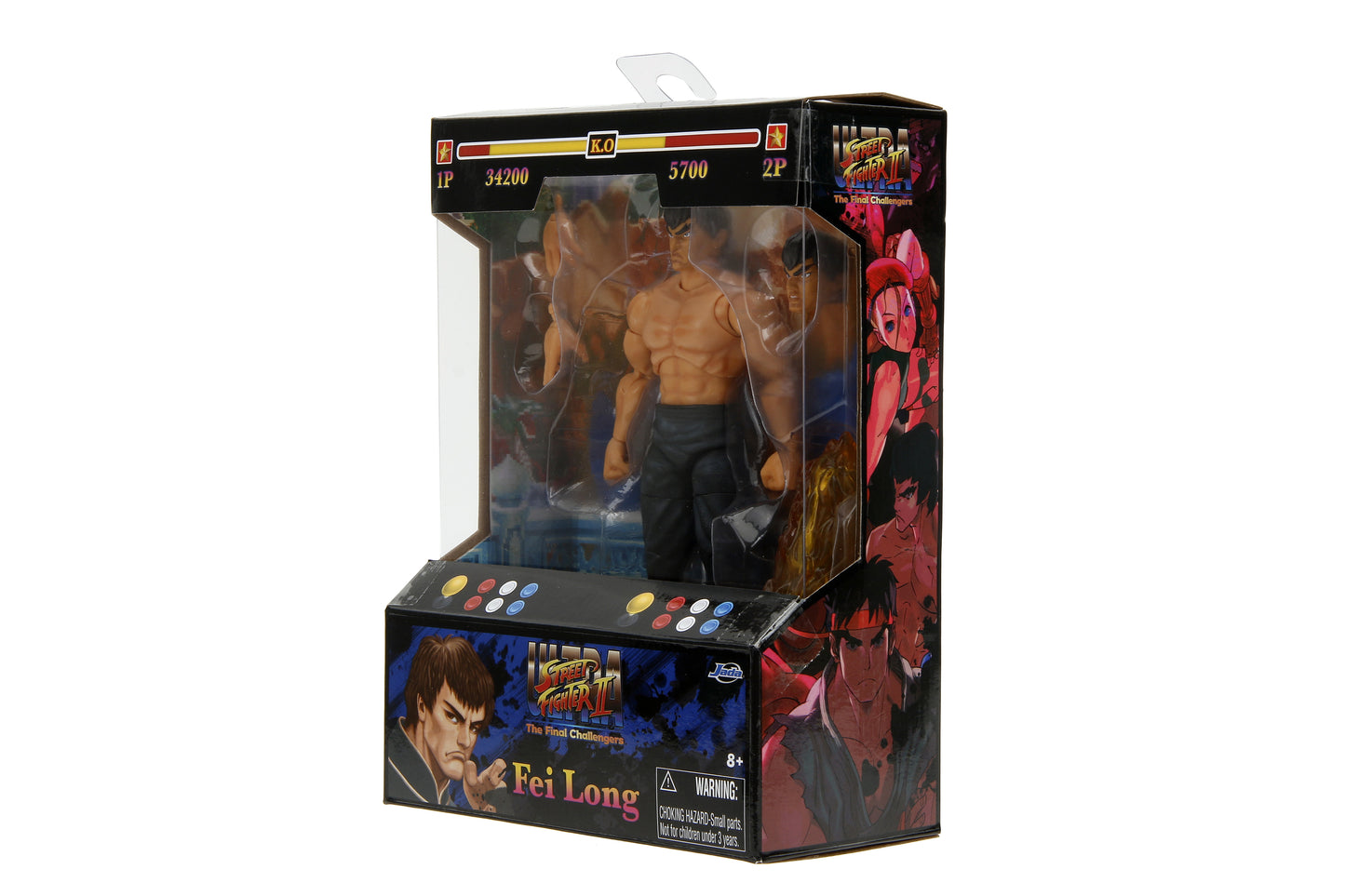 JADA TOYS STREET FIGHTER II ULTRA FEI LONG 6IN ACTION FIGURE PREORDER