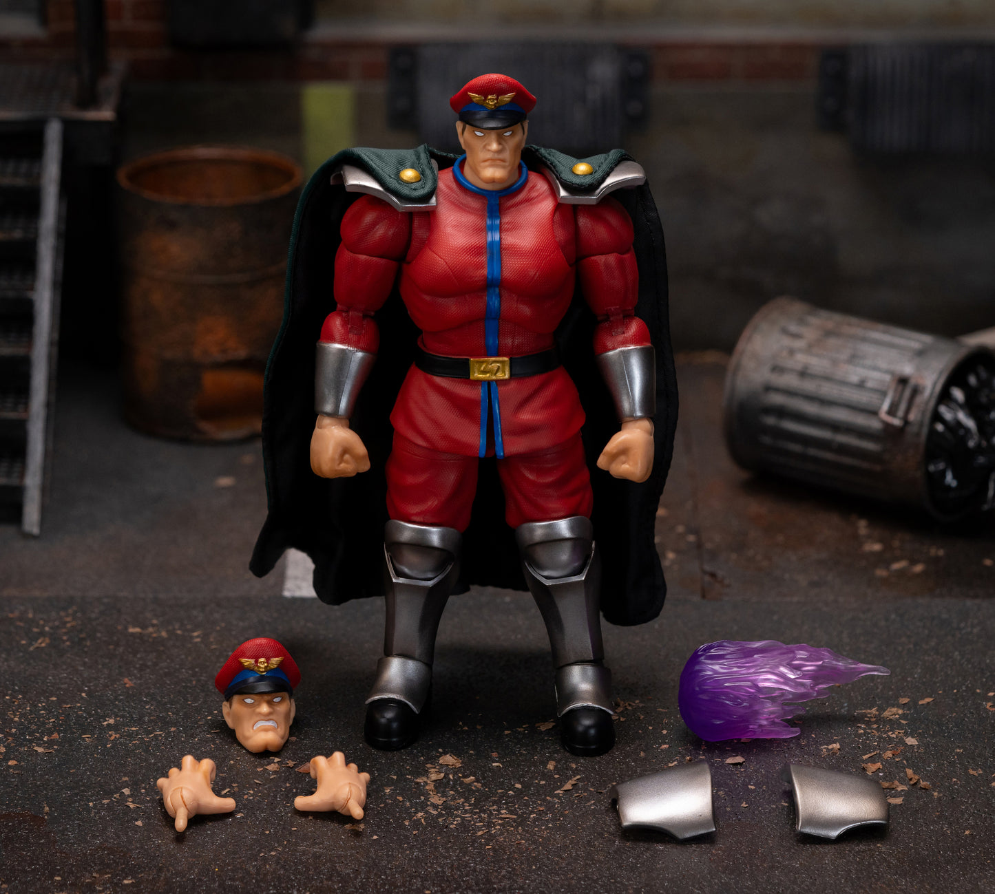 JADA TOYS STREET FIGHTER M BISON 6IN ACTION FIGURE