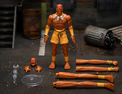 JADA TOYS STREET FIGHTER DHALSIM 6IN ACTION FIGURE