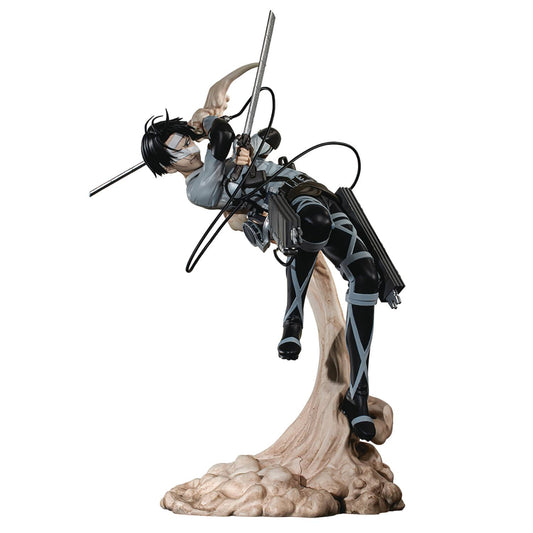 Bandai Spirits Attack on Titan Levi Ackermann Rumbling Ichibansho Statue