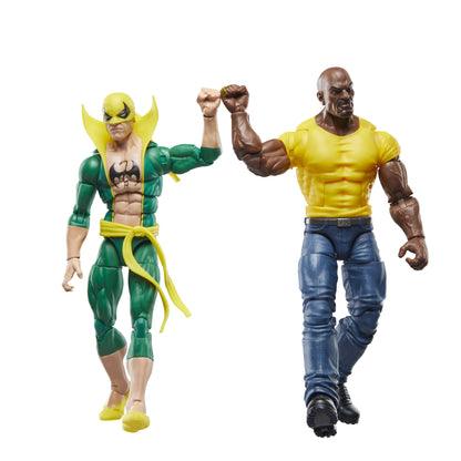 Hasbro Marvel 85th Ann. Legends Iron Fist and Luke Cage Action Figures 2 pack