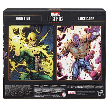 Hasbro Marvel 85th Ann. Legends Iron Fist and Luke Cage Action Figures 2 pack