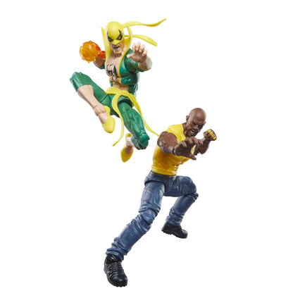 Hasbro Marvel 85th Ann. Legends Iron Fist and Luke Cage Action Figures 2 pack