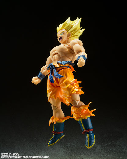 TAMASHII NATIONS DBZ SS SON GOKU LEGENDARY SUPER SAIYAN S.H.FIGUARTS ACTION FIGURE PREORDER