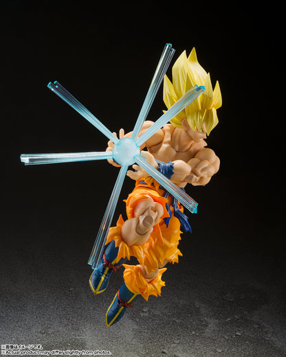 TAMASHII NATIONS DBZ SS SON GOKU LEGENDARY SUPER SAIYAN S.H.FIGUARTS ACTION FIGURE PREORDER