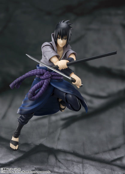 TAMASHII NATIONS NARUTO SHIPPUDEN HE WHO BEARS SASUKE UCHIHA S.H.FIGUARTS ACTION FIGURE PREORDER