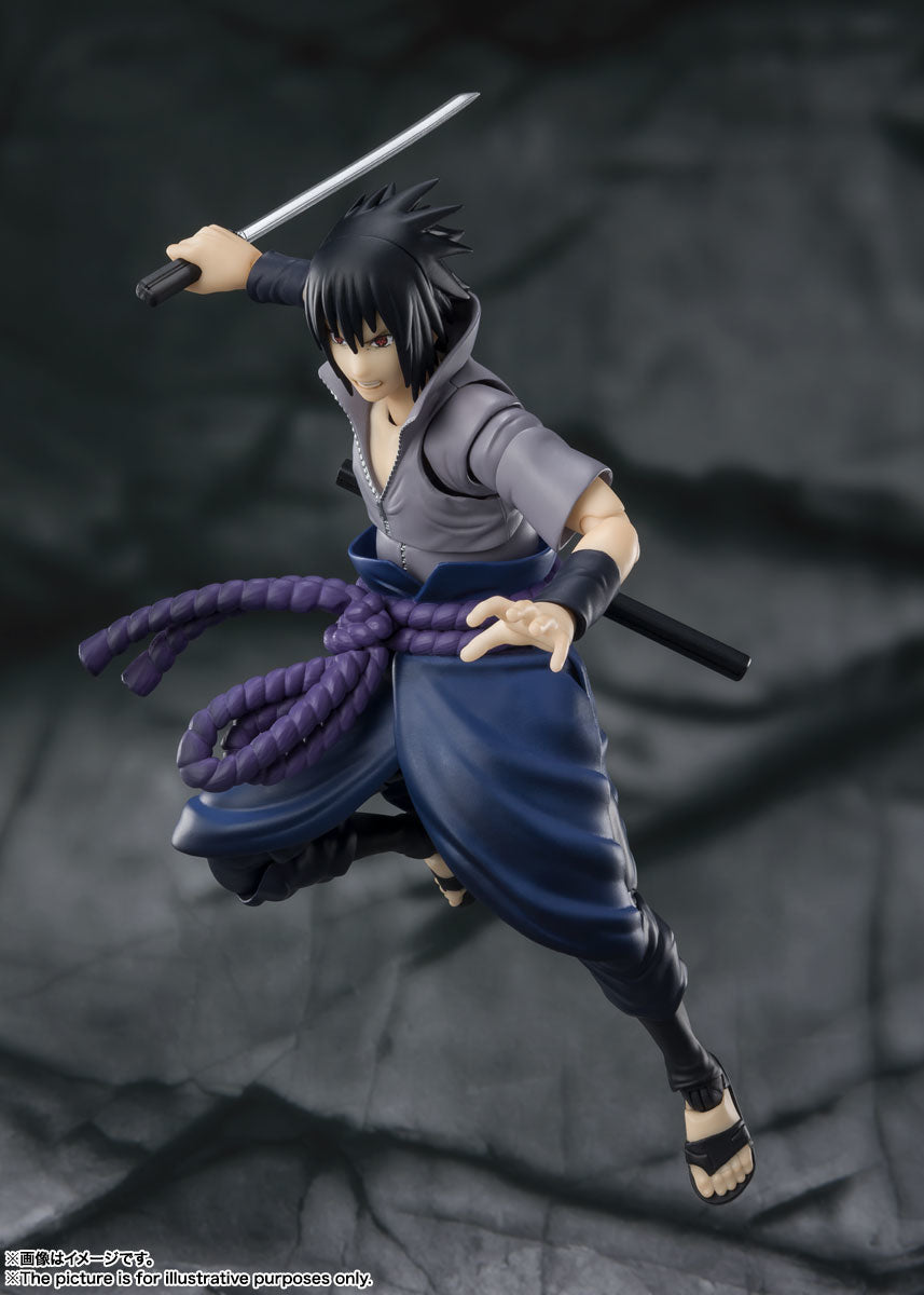 TAMASHII NATIONS NARUTO SHIPPUDEN HE WHO BEARS SASUKE UCHIHA S.H.FIGUARTS ACTION FIGURE PREORDER