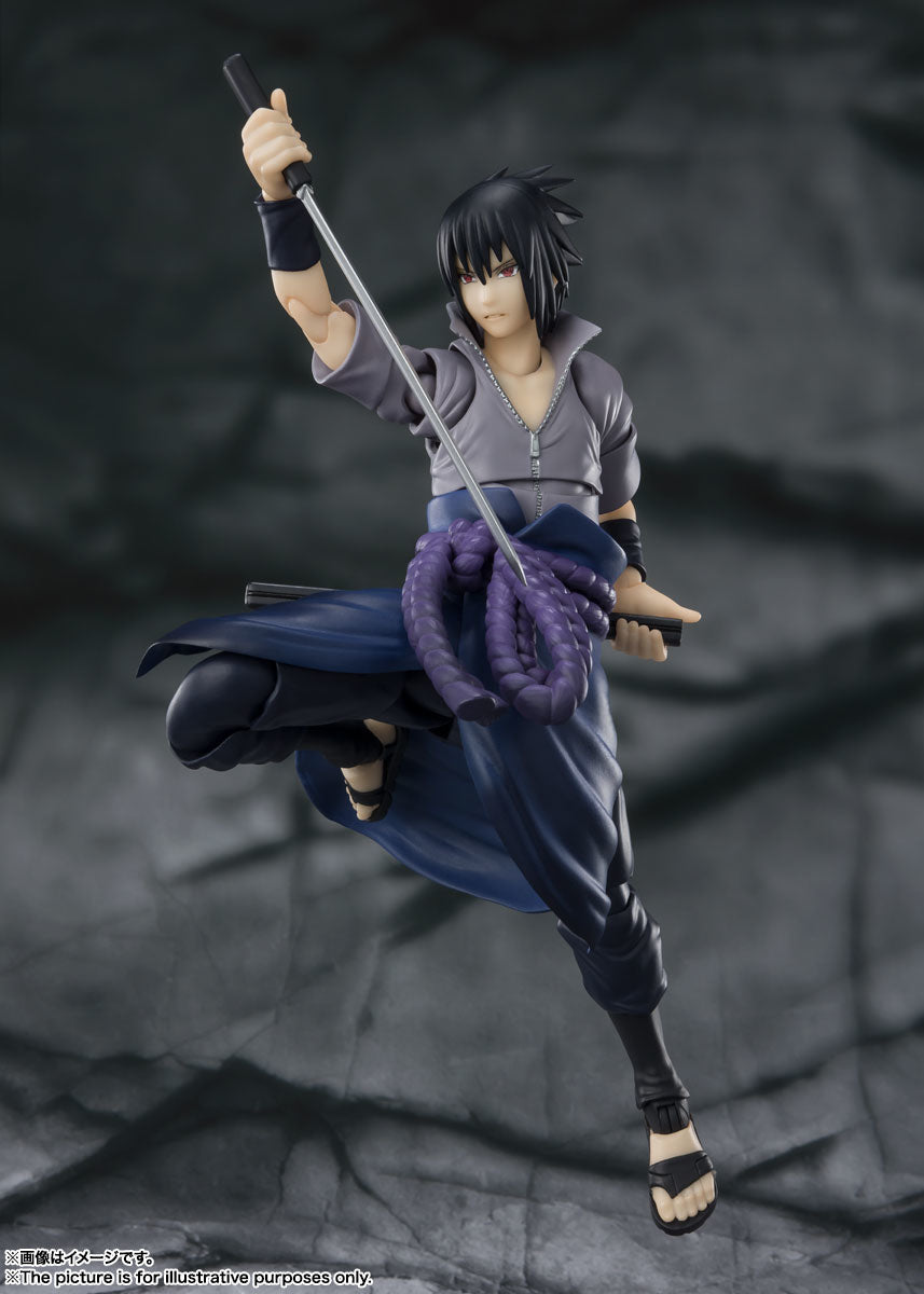 TAMASHII NATIONS NARUTO SHIPPUDEN HE WHO BEARS SASUKE UCHIHA S.H.FIGUARTS ACTION FIGURE PREORDER