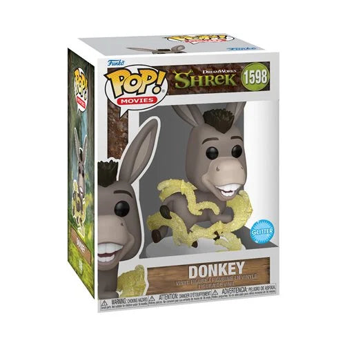 Funko POP! #1598 Shrek DreamWorks 30th Anniversary Donkey (Glitter) PREORDER