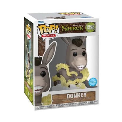 Funko POP! #1598 Shrek DreamWorks 30th Anniversary Donkey (Glitter) PREORDER