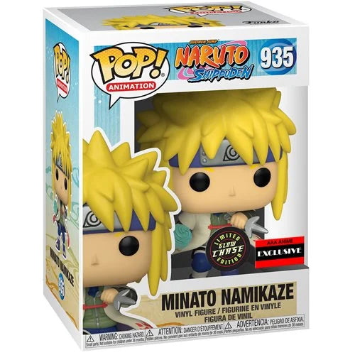 Funko POP! #935 Naruto Shippuden Minato Namikaze Rasengan (Glow in the Dark) [AAA Exclusive]