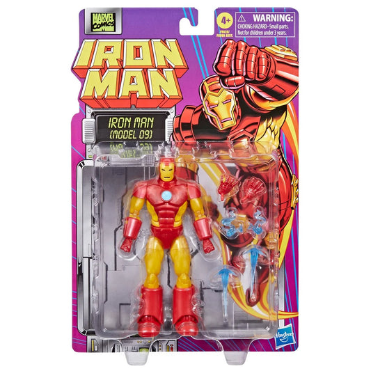 Hasbro Iron Man Marvel Legends Iron Man (Model 9) 6-Inch Action Figure