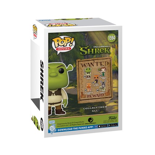 Funko POP! #1594 Shrek DreamWorks 30th Anniversary Shrek with Snake Balloon PREORDER